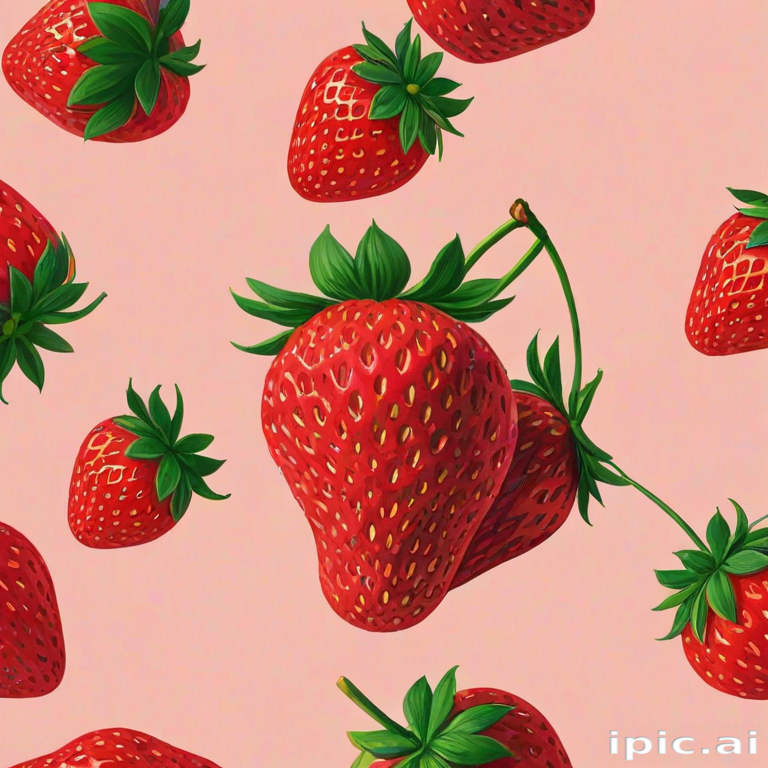 strawberry phone wallpaper
