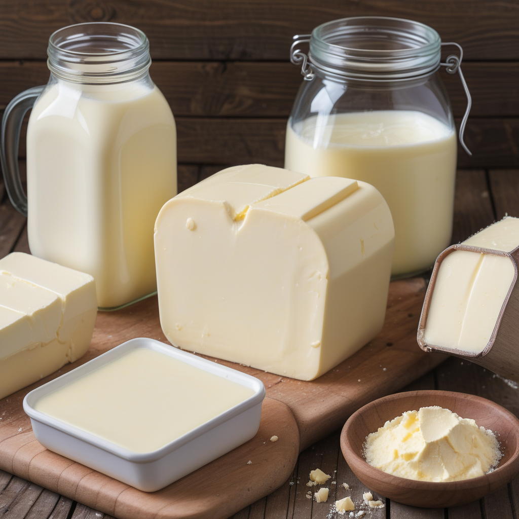 making butter from raw milk