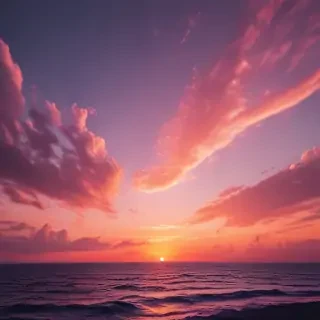 aesthetic sunset wallpaper