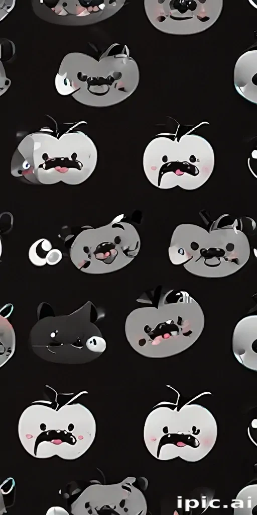 iphone cute black wallpaper