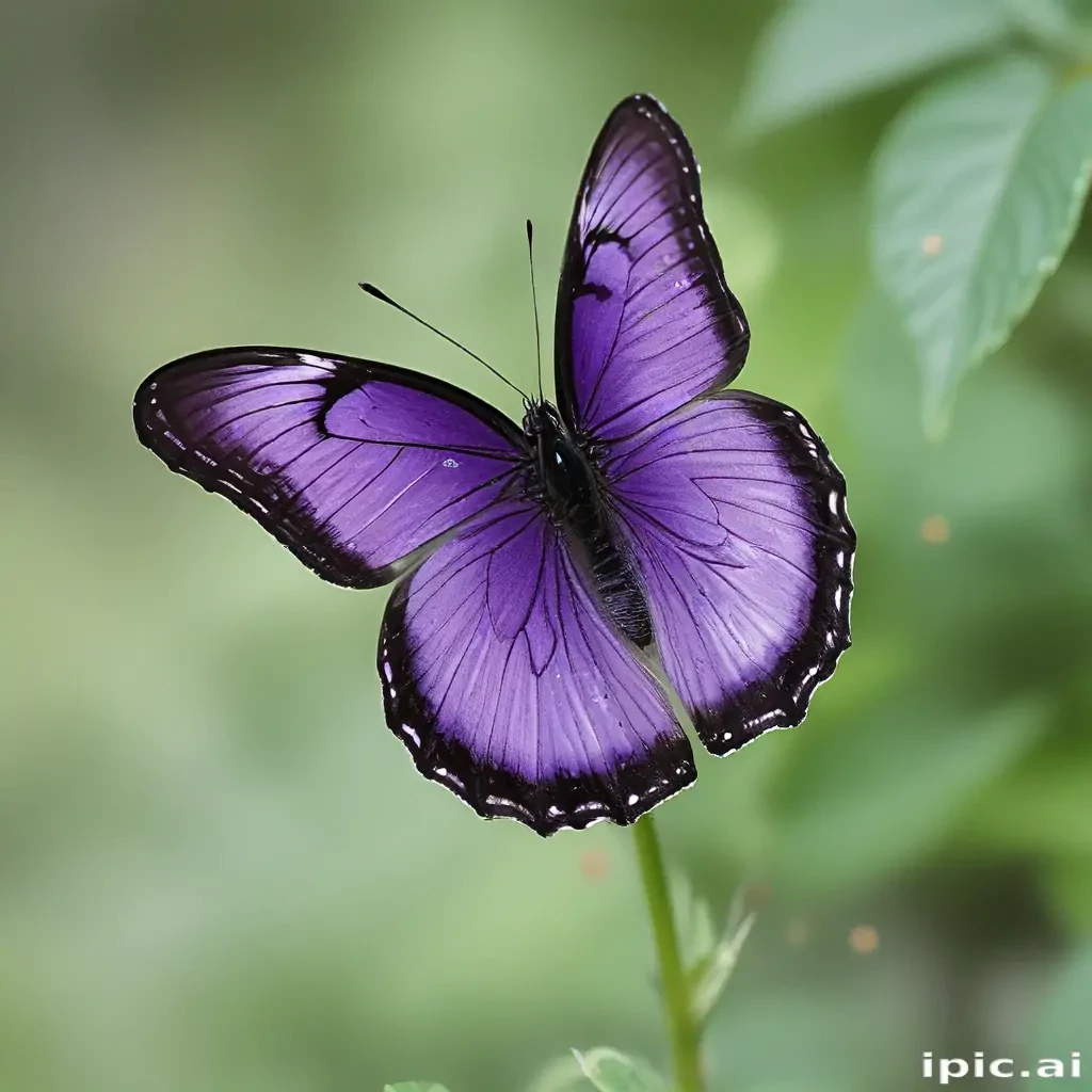 purple butterfly