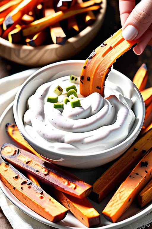 marshmallow dip for sweet potato fries