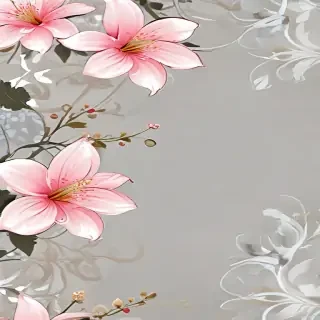 flower background transparent