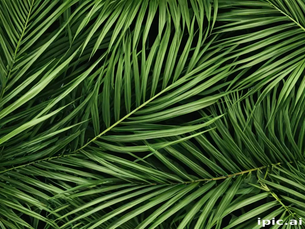 palm tree leaf png