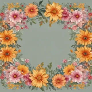 flower border clipart