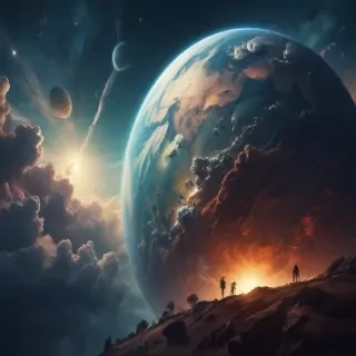 planet background