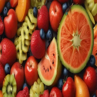 aesthetic fruit background