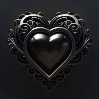 black heart