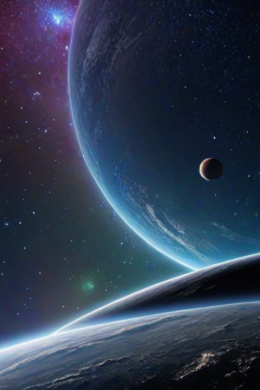 space background phone