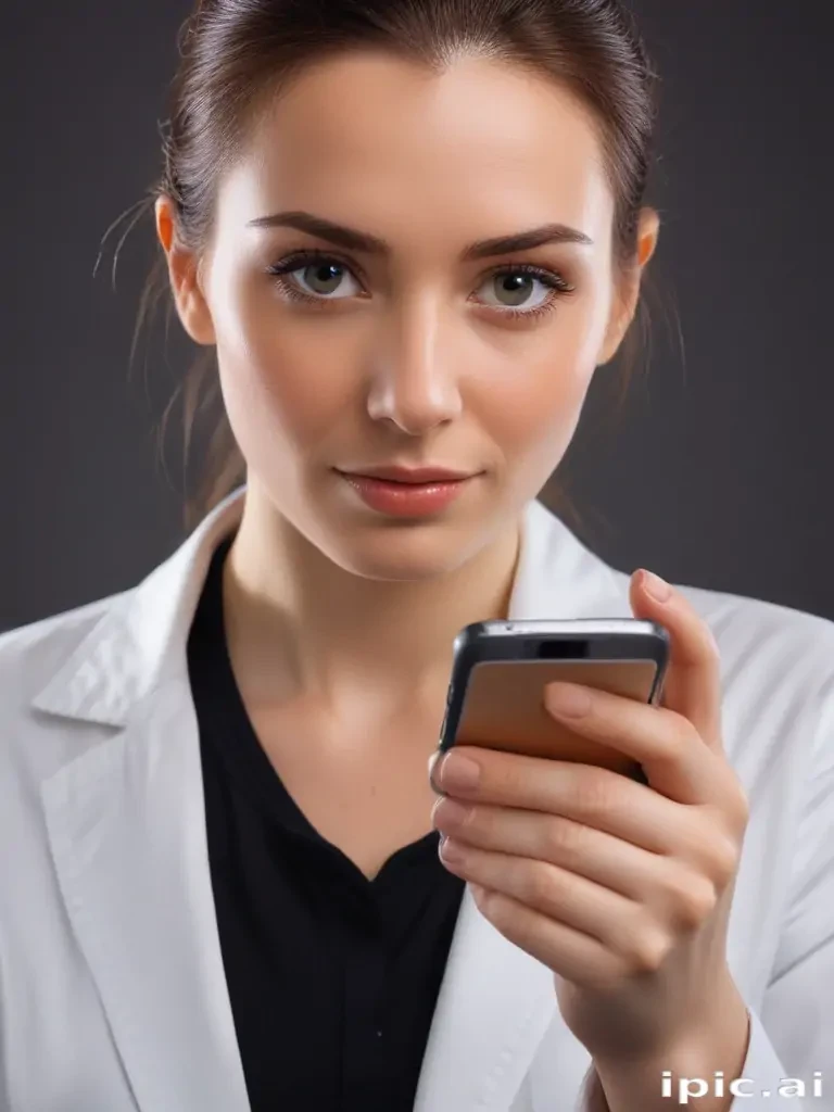 person holding phone