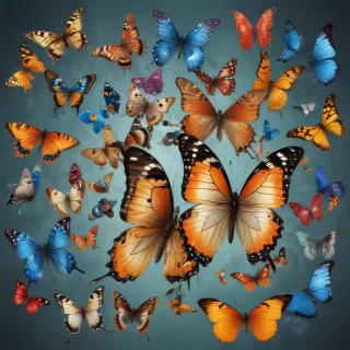 png butterflies