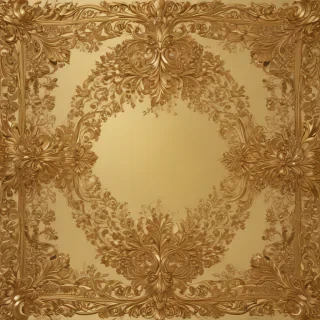 golden border