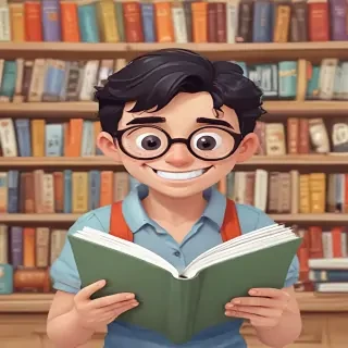 book cartoon image