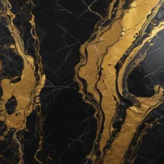 black and gold marble background