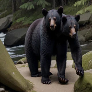 black bear png
