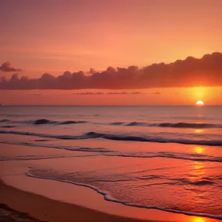 hd wallpaper beach sunset