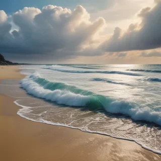 beach iphone
