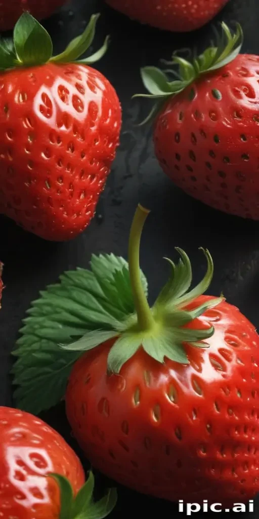 strawberry phone wallpaper