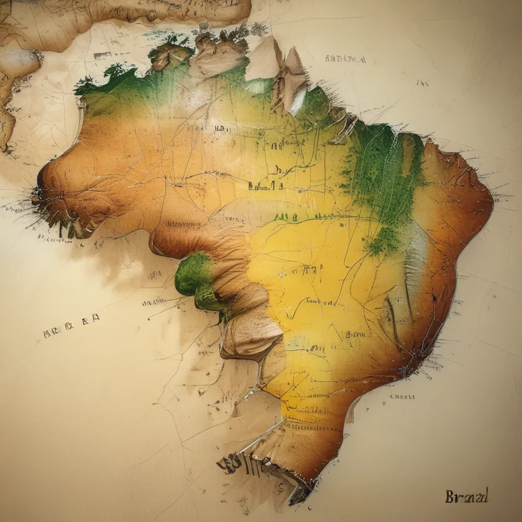 brazil map