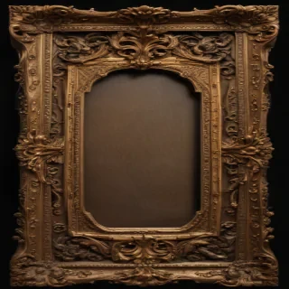 antique frame png