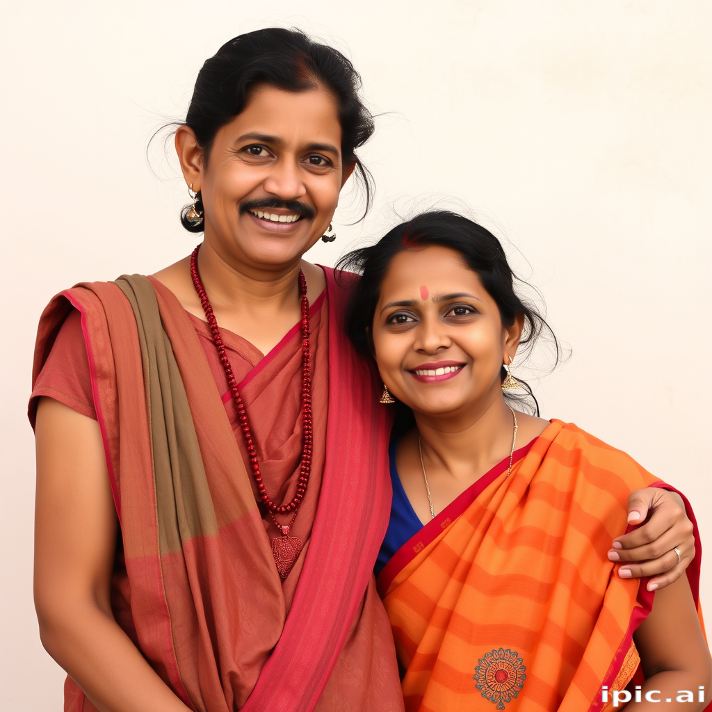 indian mom and son
