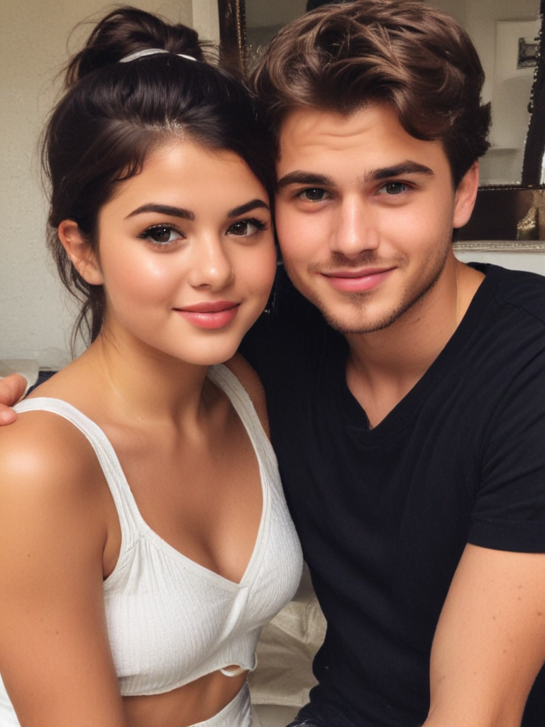 selena gomez and her boyfriend