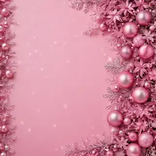 pink christmas background