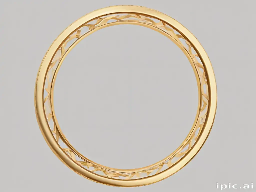 gold circle png