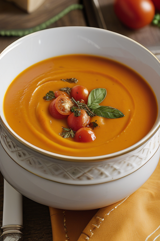 butternut squash and tomato soup