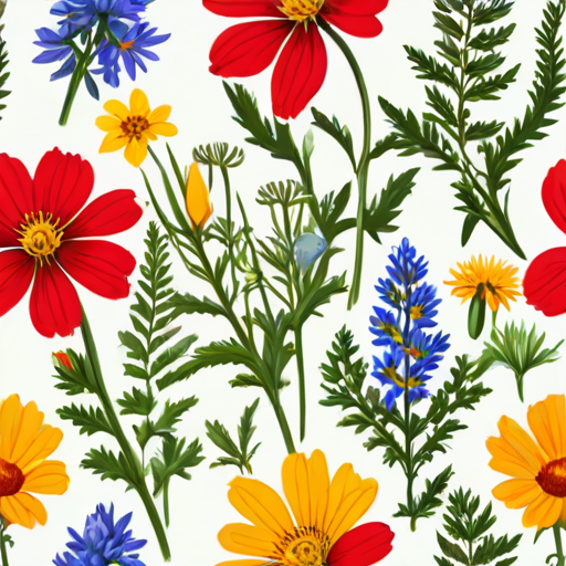 free wildflower clipart