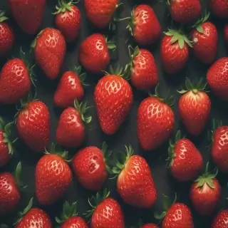 strawberry wallpaper iphone