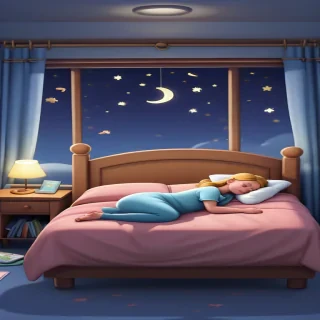 sleeping cartoon picture