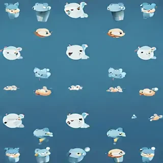 blue cute background