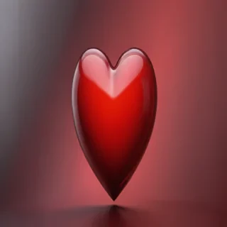 red heart