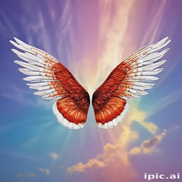 wings with background