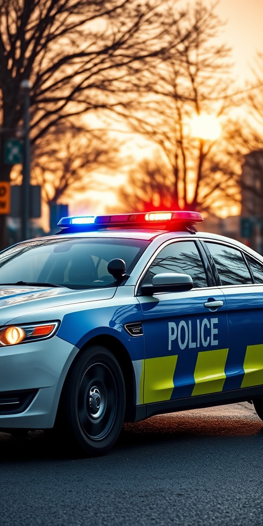 police car wallpaper