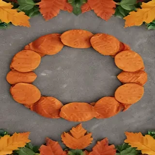 leaf circle