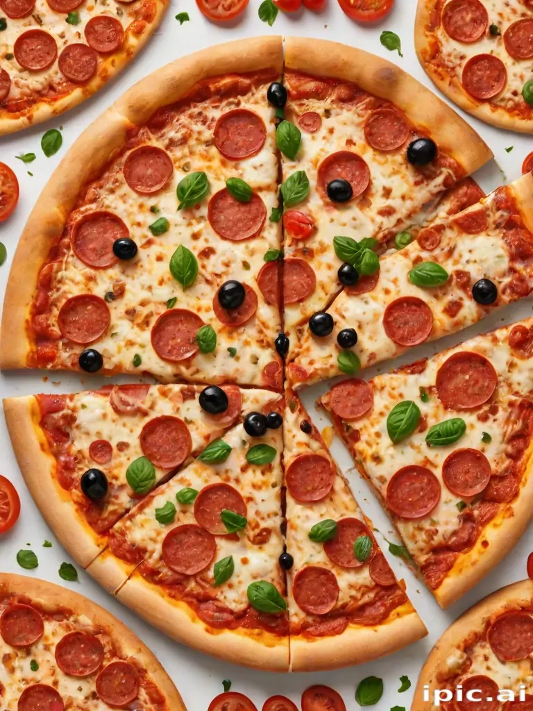 transparent pizza clipart