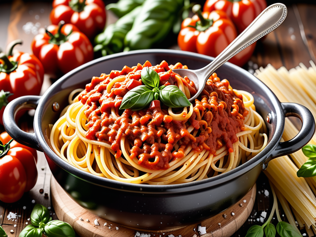 what seasonings go in spaghetti sauce