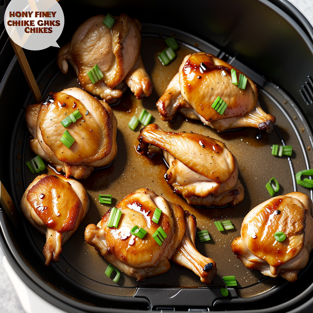 honey garlic chicken thighs air fryer