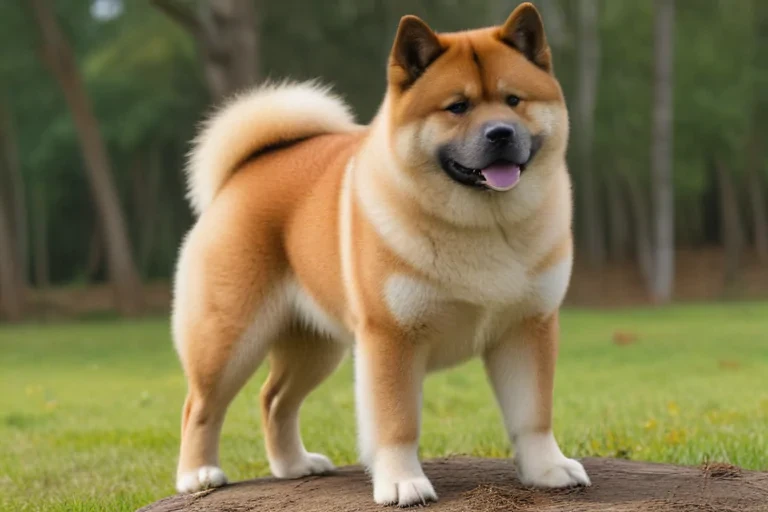 akita chow dog breed