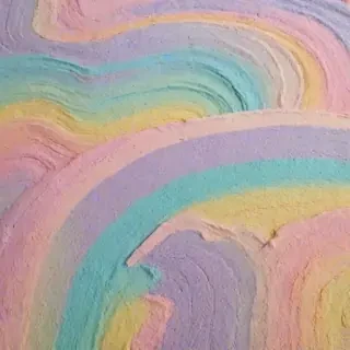 rainbow pastel