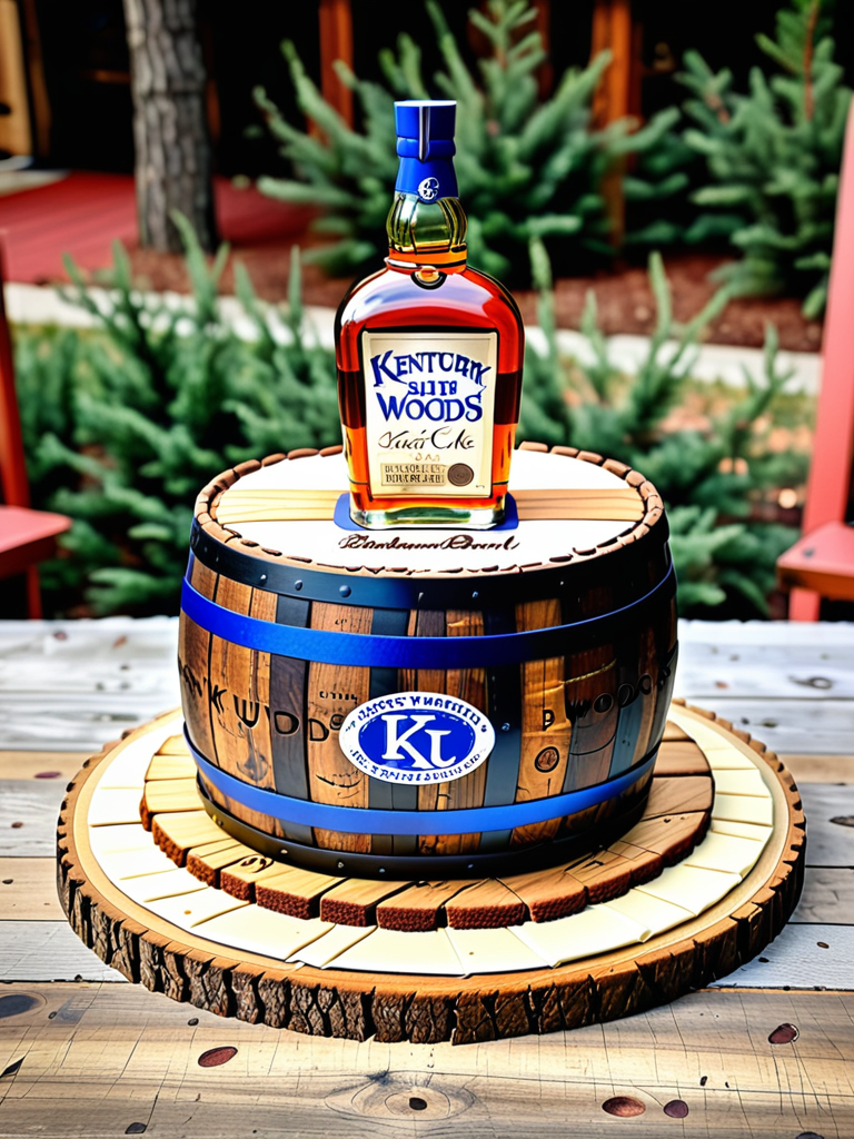 kentucky woods bourbon barrel cake