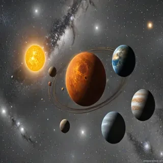 solar system png