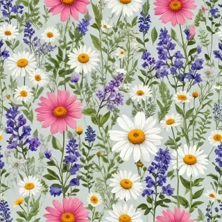 wildflowers transparent background