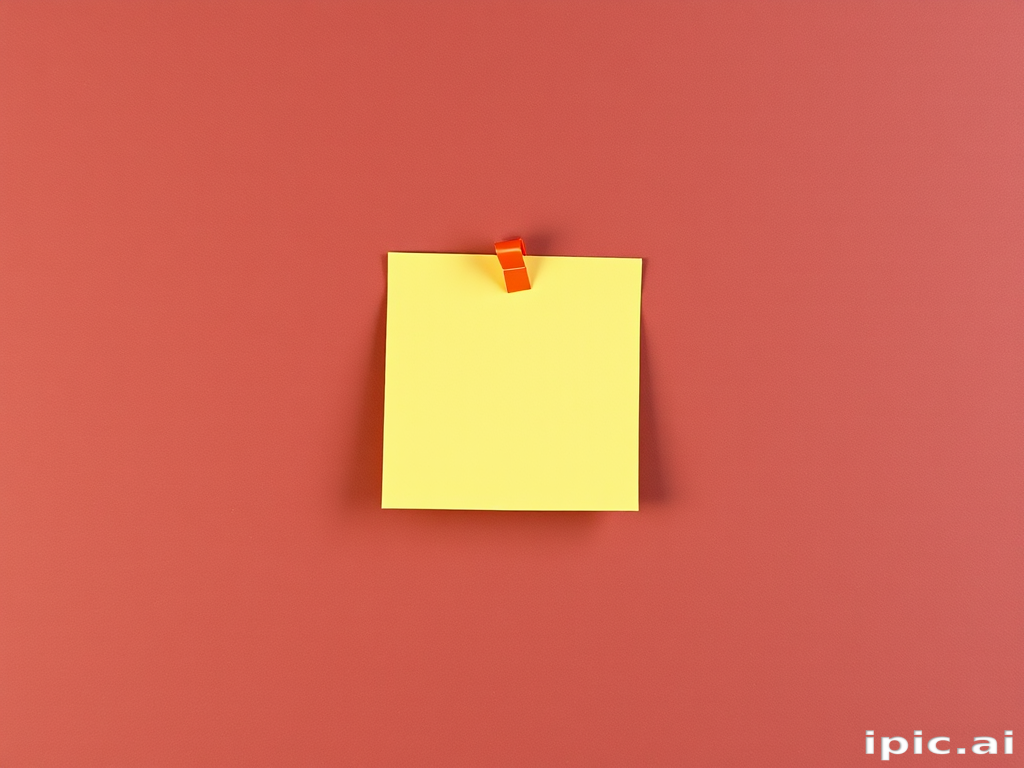 sticky note background