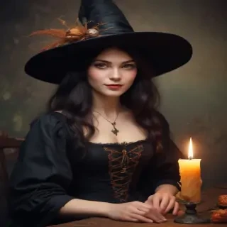vintage witch images