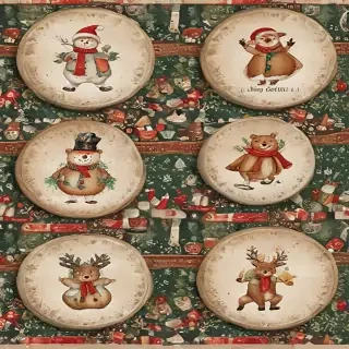 christmas back rounds