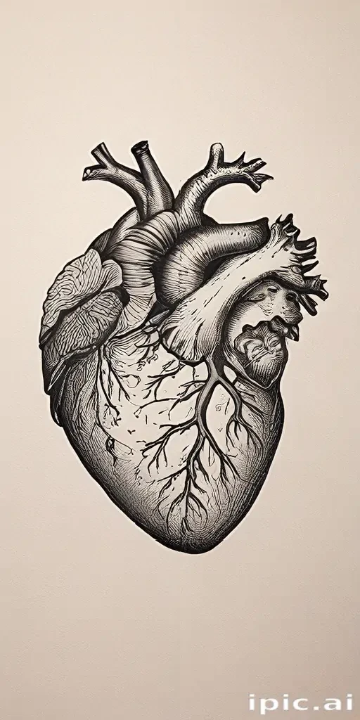 hand drawn heart