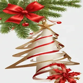 merry christmas clip art transparent background